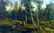 Ivan Shishkin Lumbering Germany oil painting artist